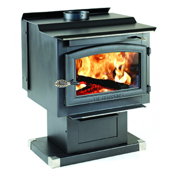 Vogelzang TR009 Performer EPA Wood Stove with Blower, 2200 sq. ft.
