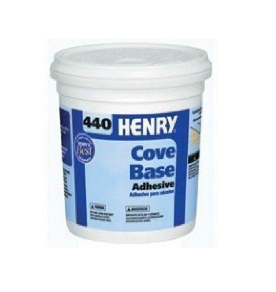 Henry 12344 440 High Performance Premium Cove Base Adhesive, 946 Ml