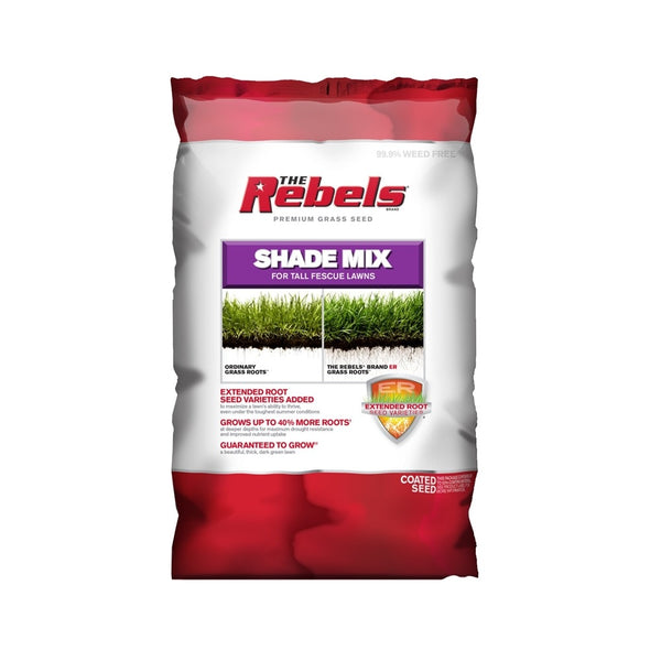 Pennington 100543727 The Rebels Tall Fescue Shade Mix Grass Seed, 20 Lbs
