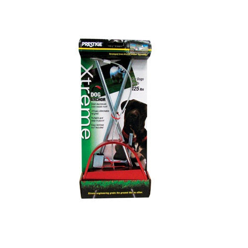 Prestige P230300099 Dog Tie Out Stake, Red