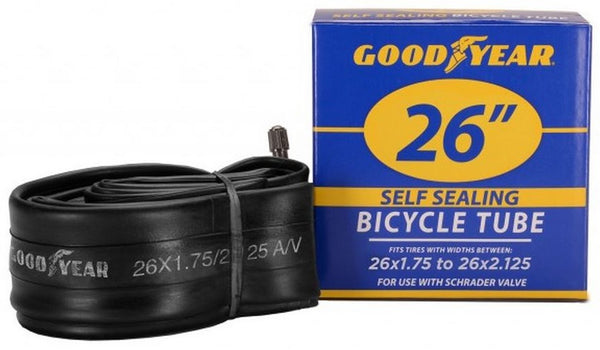 Goodyear 91087 Self-Sealing Bicycle Tube, 26"