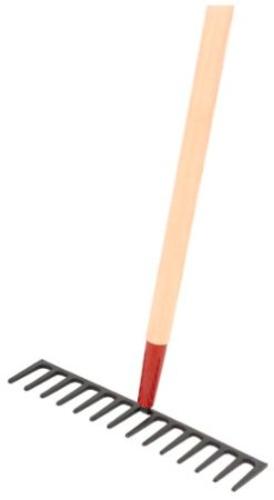 Razor-Back 63121 Road Rake, 14 Tines, 66" Handle