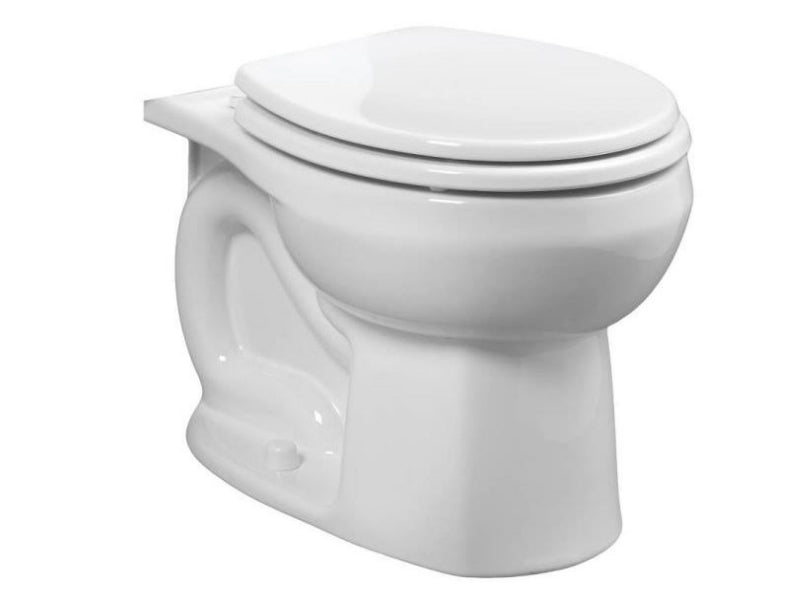 Crane 3251D701208 Galaxy II Round Toilet Bowl, 15"