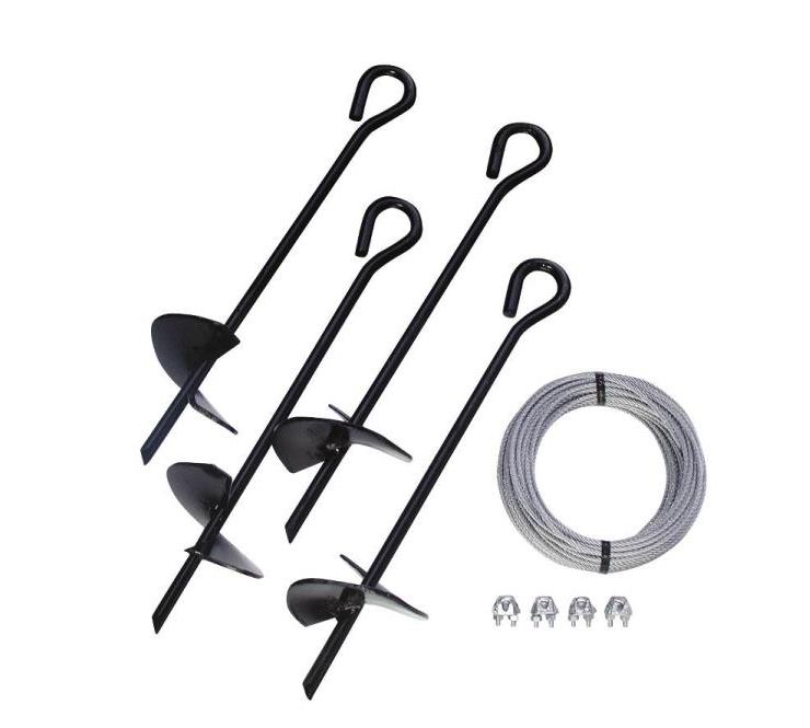 Tie Down Engineering 59070 All Purpose Anchor Kit, 15"