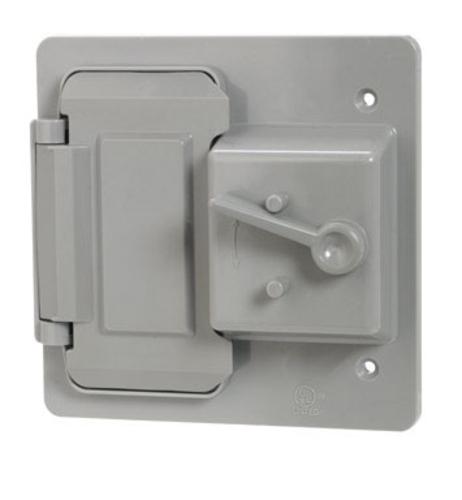 Taymac PTC521GY Weatherproof Plastic Combo Cover