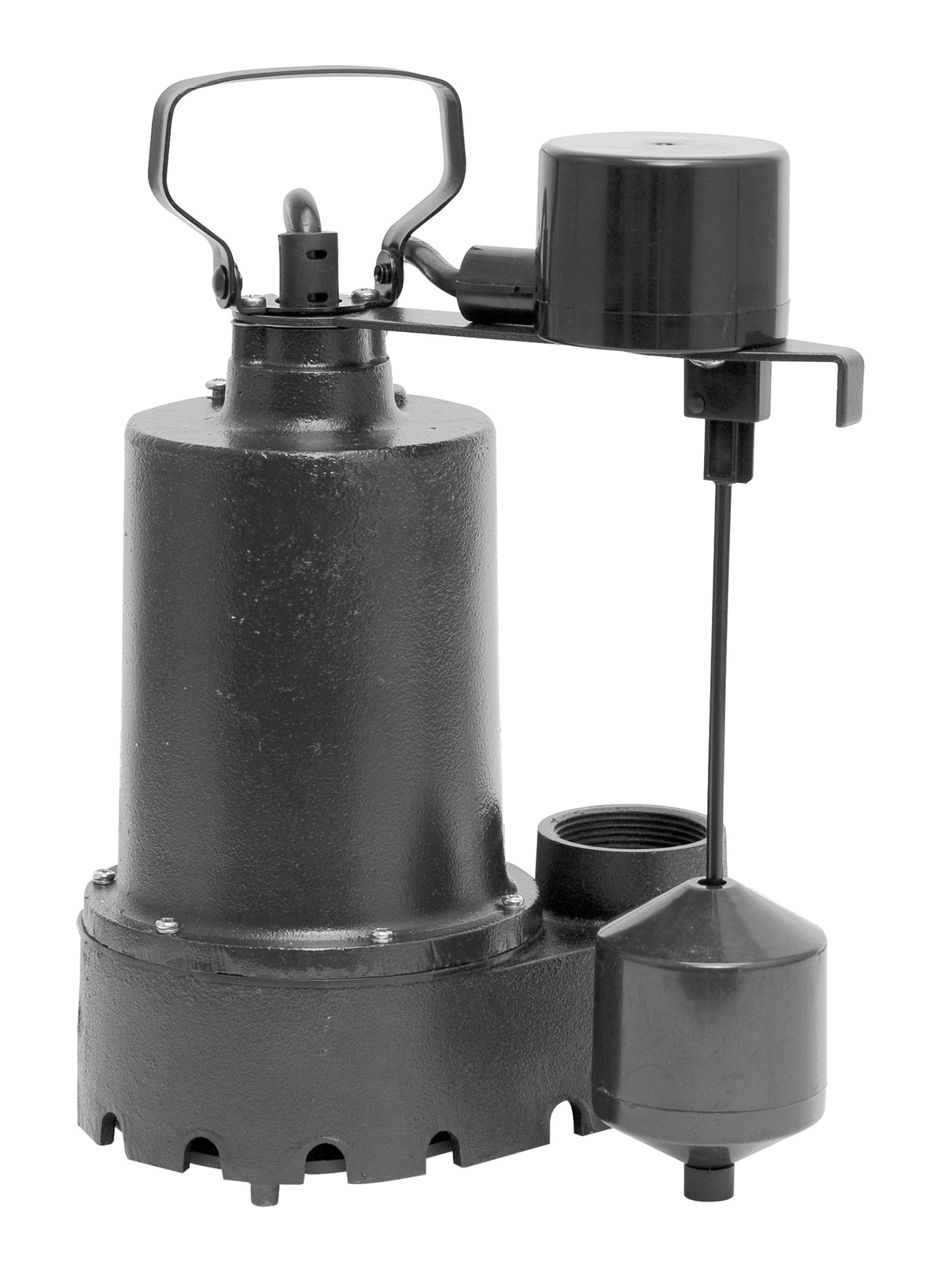 Superior Pump 92341 Cast Iron Sump Pump With Vertical Float Switch, 1/3 HP