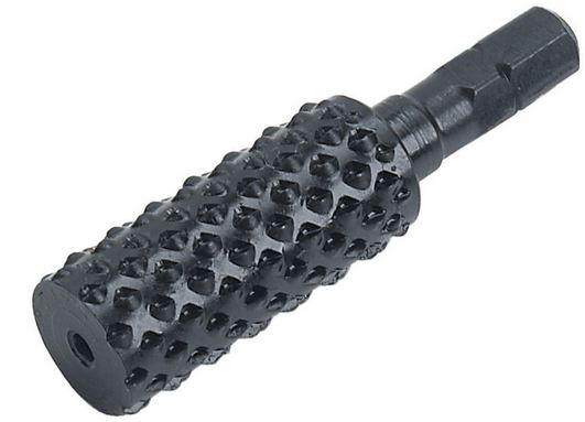 Wolfcraft 2537405 Round End Rotary File, 1/2"