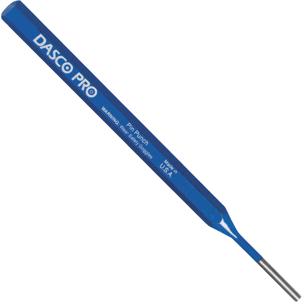 Dasco Pro 589-0 Pin Punch, 1/4 Inch x 6 Inch