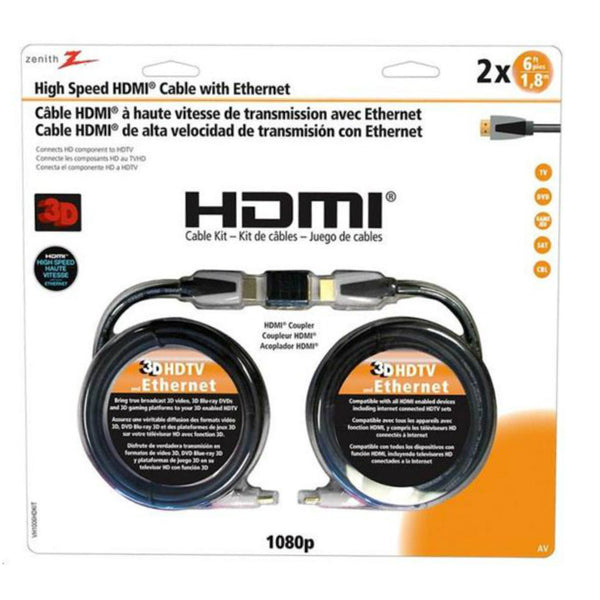 Amertac VH1006HDKIT High Speed Hdmi Cable, 6&#039;