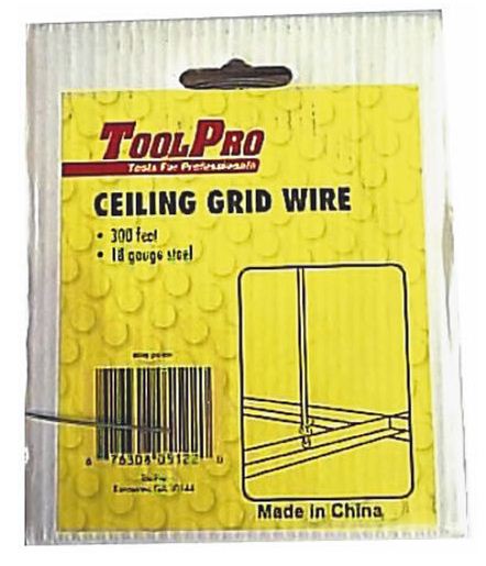 Toolpro 05122 Ceiling Grid Hanging Wire, 300&#039;