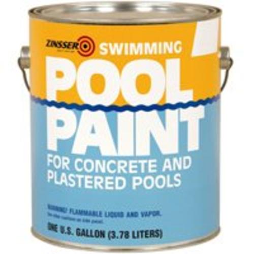 Zinsser 260538 Swimming Pool Paint, 1 Gal, White