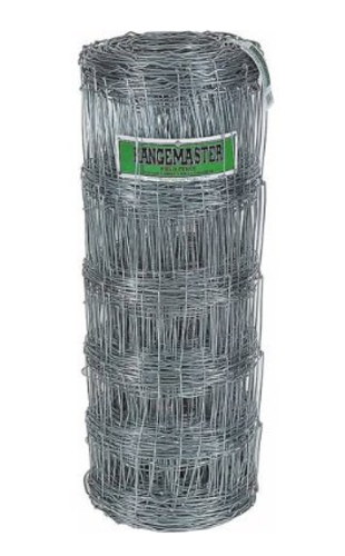 Rangemaster 6656 Galvanized Field Fence, 12.5 Gauge, 330&#039;