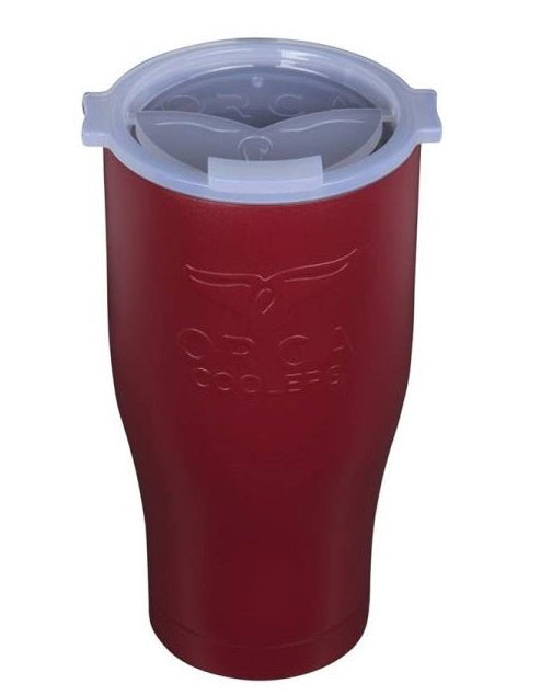 Orca ORCCHA27DM/WH Drinkware Vacuum Mugs, Maroon/White, 27 OZ