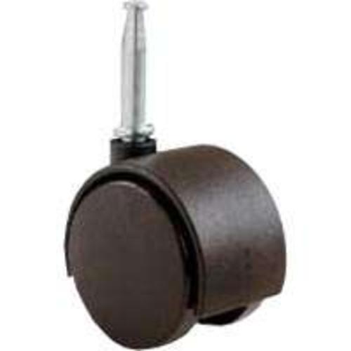 Shepherd Hardware 9402 Twin-Wheel Furniture Caster 1-5/8" - Black