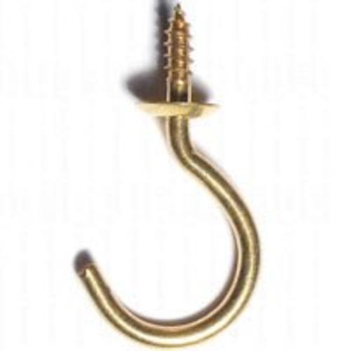 Midwest 21735 Cup Hook 1-1/4", Brass