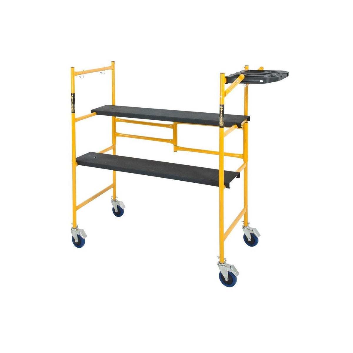 MetalTech I-IMCNT Mini Rolling Scaffold with Tool Shelf, 500 lbs. Capacity