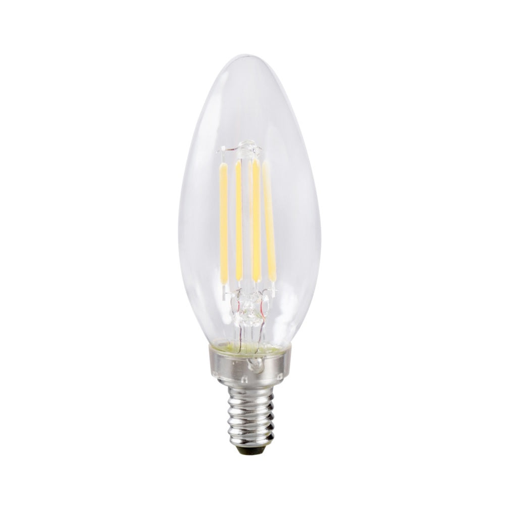 Sylvania 40796 LED B10 Bulb, Soft White, Clear