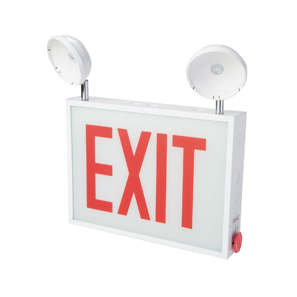 Sure-Lites CHXC71 2-Head White Integrated LED Emergency Light Exit, 3.6 watts