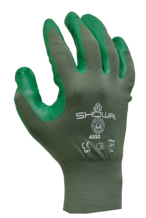 Showa 4552-08.RT Universal Medium Nitrile Coated Work Glove