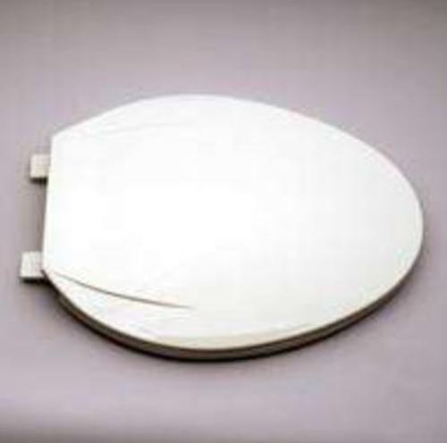 ProSource KJ-873A1-WH Elongated Toilet Seat, Plastic