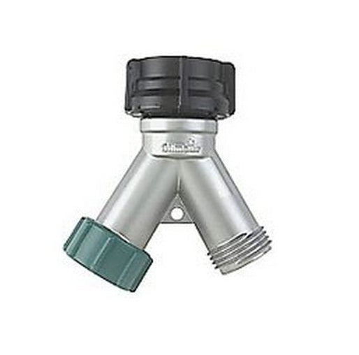 Gilmour 08Y Zinc Hose Y Connector With Cap