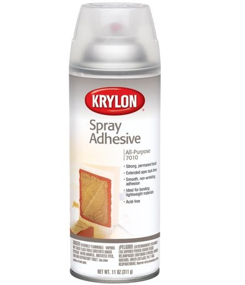 Krylon K07010 All-Purpose Spray Adhesive, 11 Oz