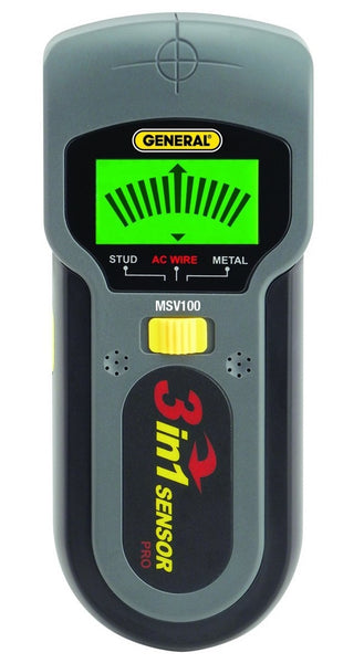 General Tools MSV100 Stud/Metal and Voltage Detector