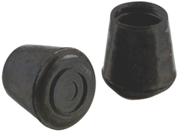 Shepherd Hardware 9224 Rubber Leg Tips, Black