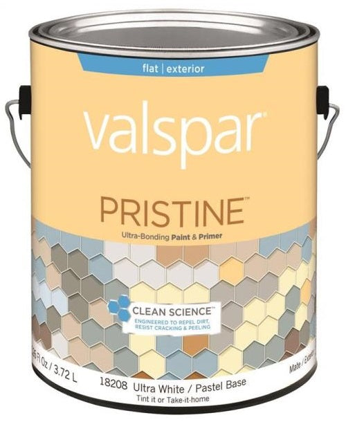 Valspar 18208 Pristine Exterior Paint & Primer, Gallon