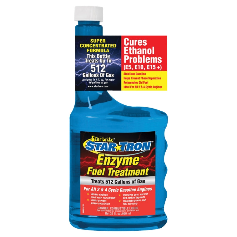 Star Brite 93032 Star Tron Enzyme Fuel Treatment, 32 Oz