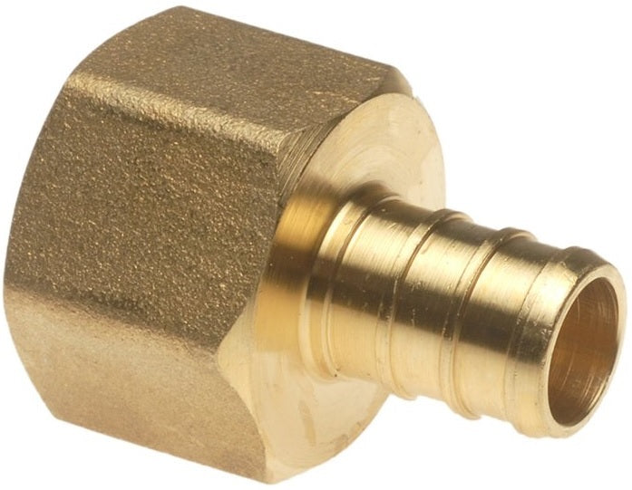 Apollo Valves CPXFA3434 Brass PEX Female Adapter, 3/4" x 3/4"