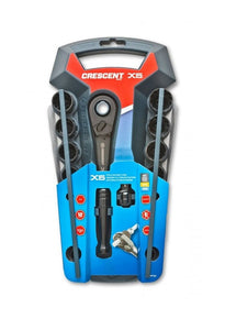 Crescent CX6PT20 Sae/Metric Pass Thru Socket Wrench Set, 20-Piece