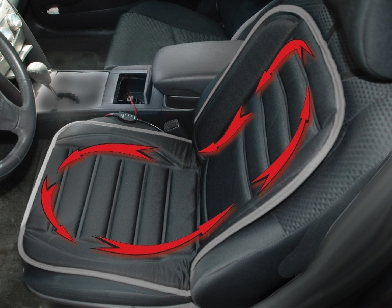 Hot Headz H-HC-100 Geared Up® Heated Car Cushion, 12 Volt