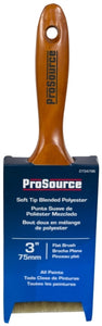 Prosource OR 1172 0300 Flat Paint Brush, 3"