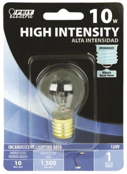Feit Electric BP10S11N High-intensity Light Bulb, 10 W, 120 V