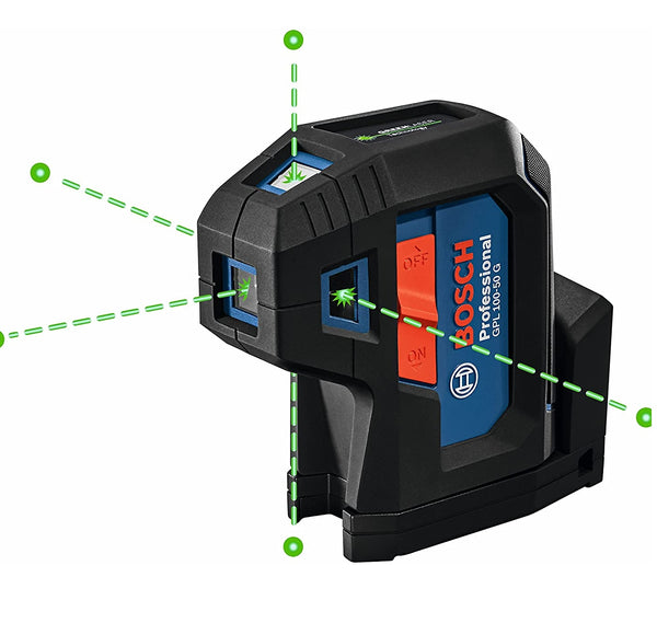 Bosch GPL100-50G Five-Point Alignment Laser Level