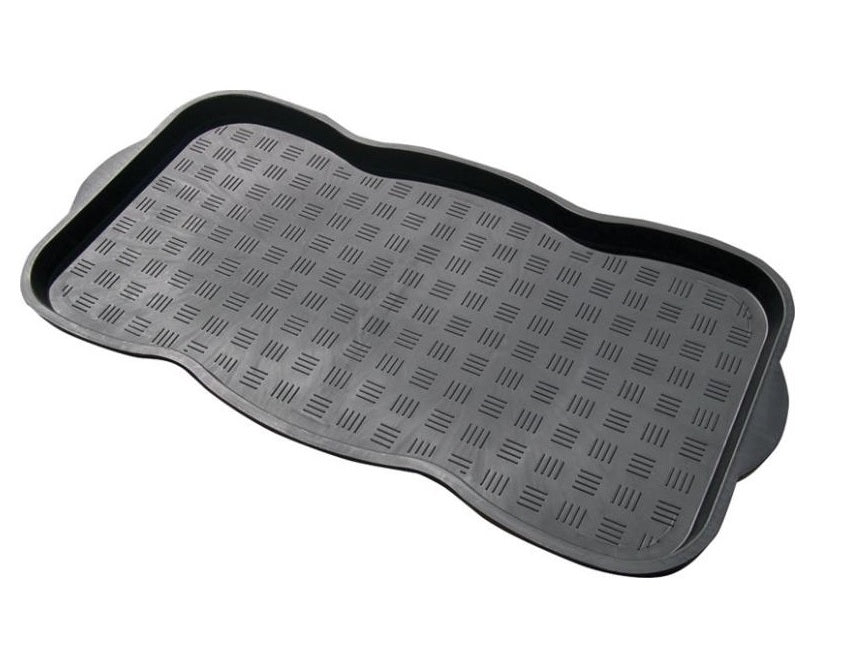 WJ Dennis OLK1530 Practical Floor Mat, 30"L x 15 "W, Black