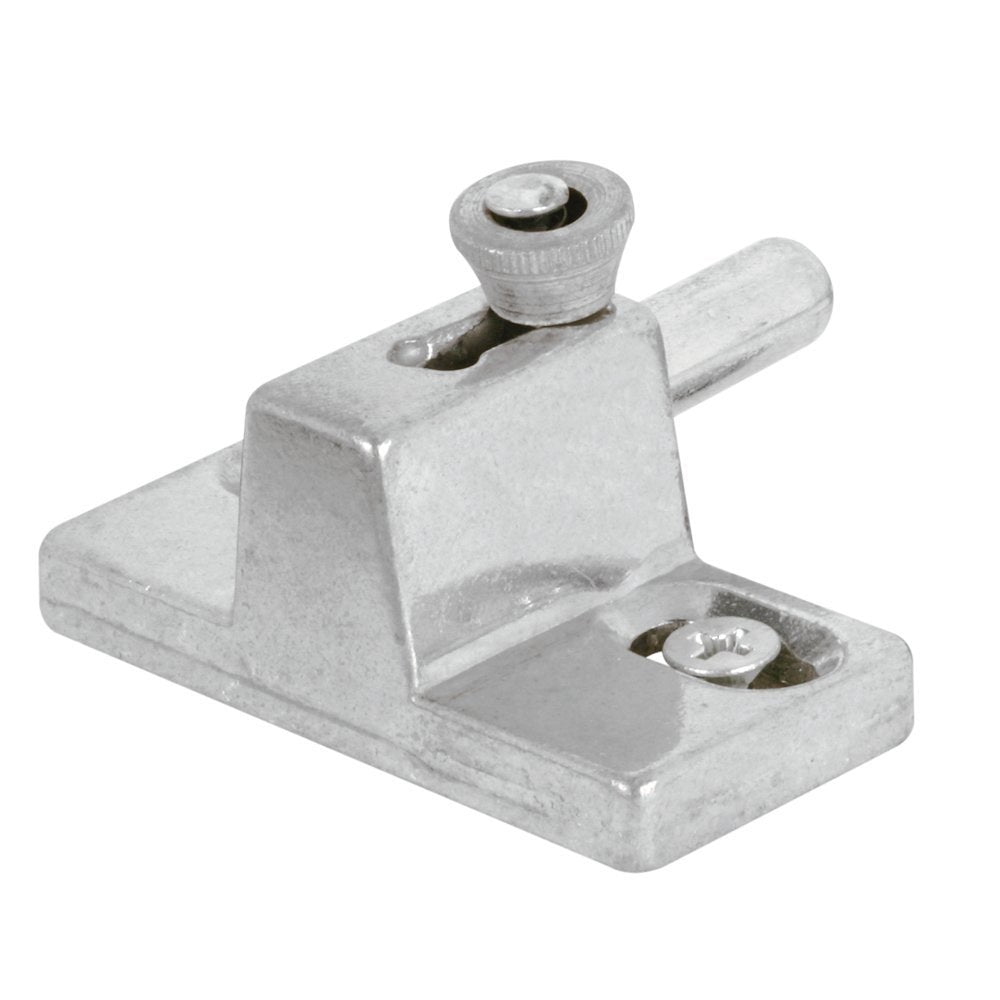 Prime Line U 9866 Adjustable Spring Loaded Sliding Door Lock, Die Cast Aluminum