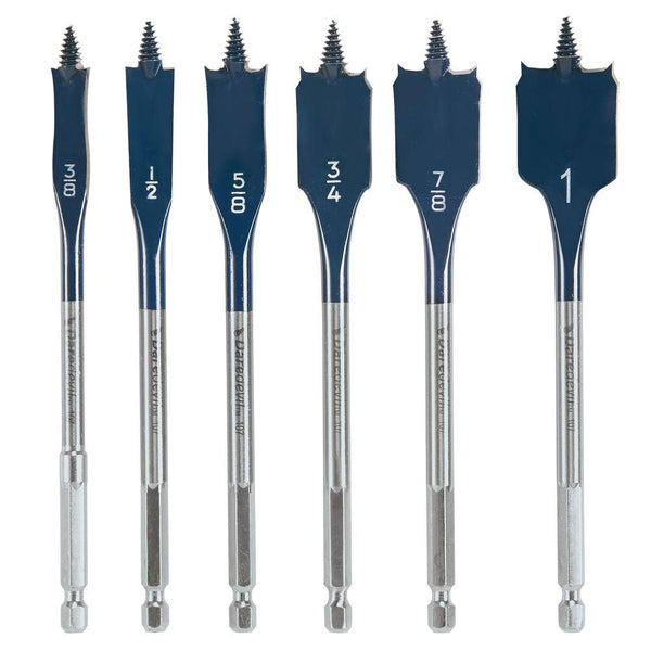 Bosch DSB5006 Daredevil Standard Spade Bit Set, 6 Piece