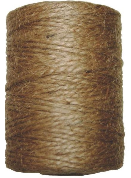 Ben-Mor 60574 Jute Twine, 2 Strands Medium, 260', Brown