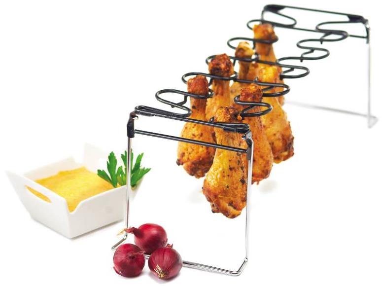 Grill Pro 41551 Wire Wing Rack, Non-Stick