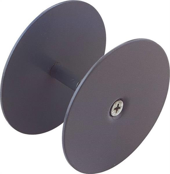 Prosource HSH-022-PS Plate Hole Cover, Gray, 2-5/8"