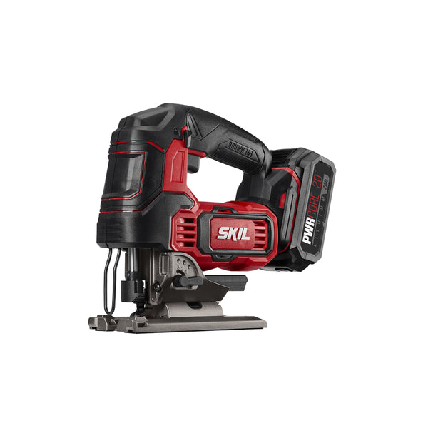 Skil JS820202 PWRCore 20 Brushless Jigsaw Kit, 20V