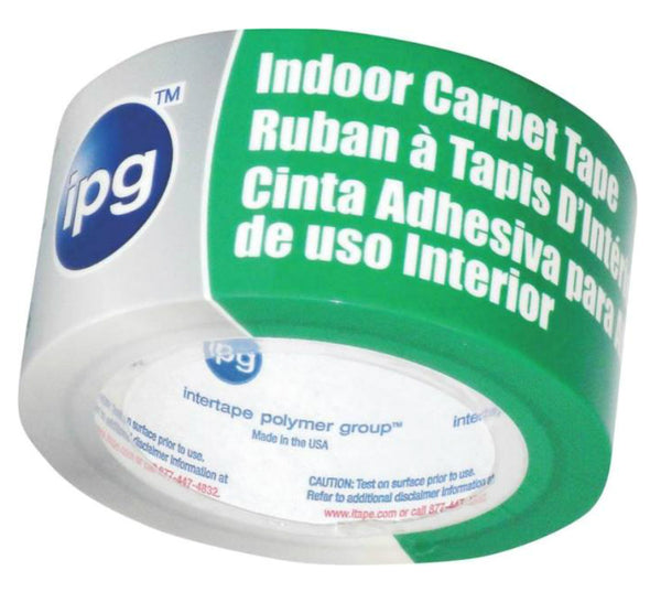 Intertape 9971 Double Sided Carpet Tape, 1.88" x 10 Yd