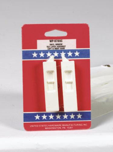 US Hardware WP-9785C Window Latch, White