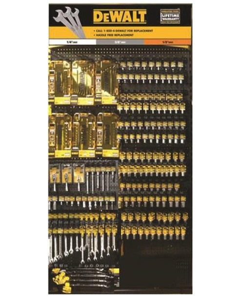 DeWalt DWMT74204 Metric/SAE Socket Set, 84 Pieces, 1/4", 6 Points