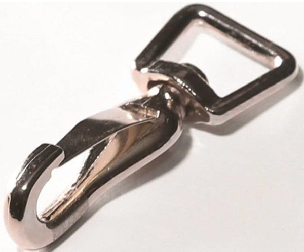 Baron 435-5/8 Swivel Roller Spring Snap, Steel, Nickel-Plated, 30 Lb