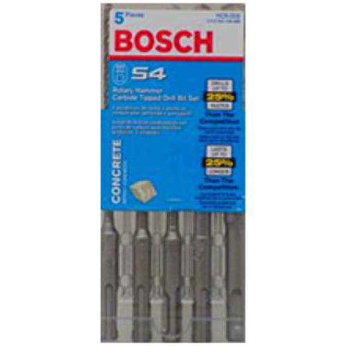 Bosch HCK005 5 P.C. Rotary Hammer Drill Bit Set