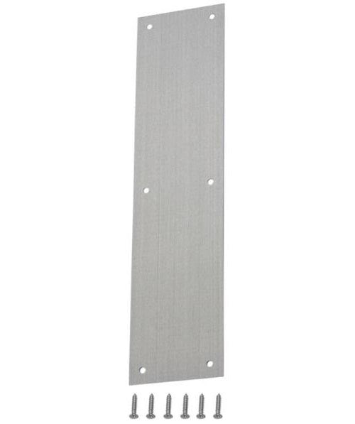 Prosource 32238TNB-PS Push Plate, 3-1/2" x 15", Satin Nickel