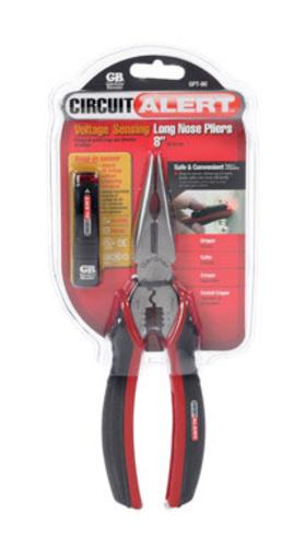 GB Electrical GPT-80 Volt-Sensing Long Nose Pliers 8"